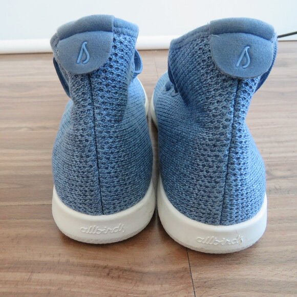 ALLBIRDS Tree Toppers High Top Sneakers Shoes in Nikau Sapphire Blue - Men's 9 - Picture 11 of 16